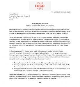 Press Release Revised 0